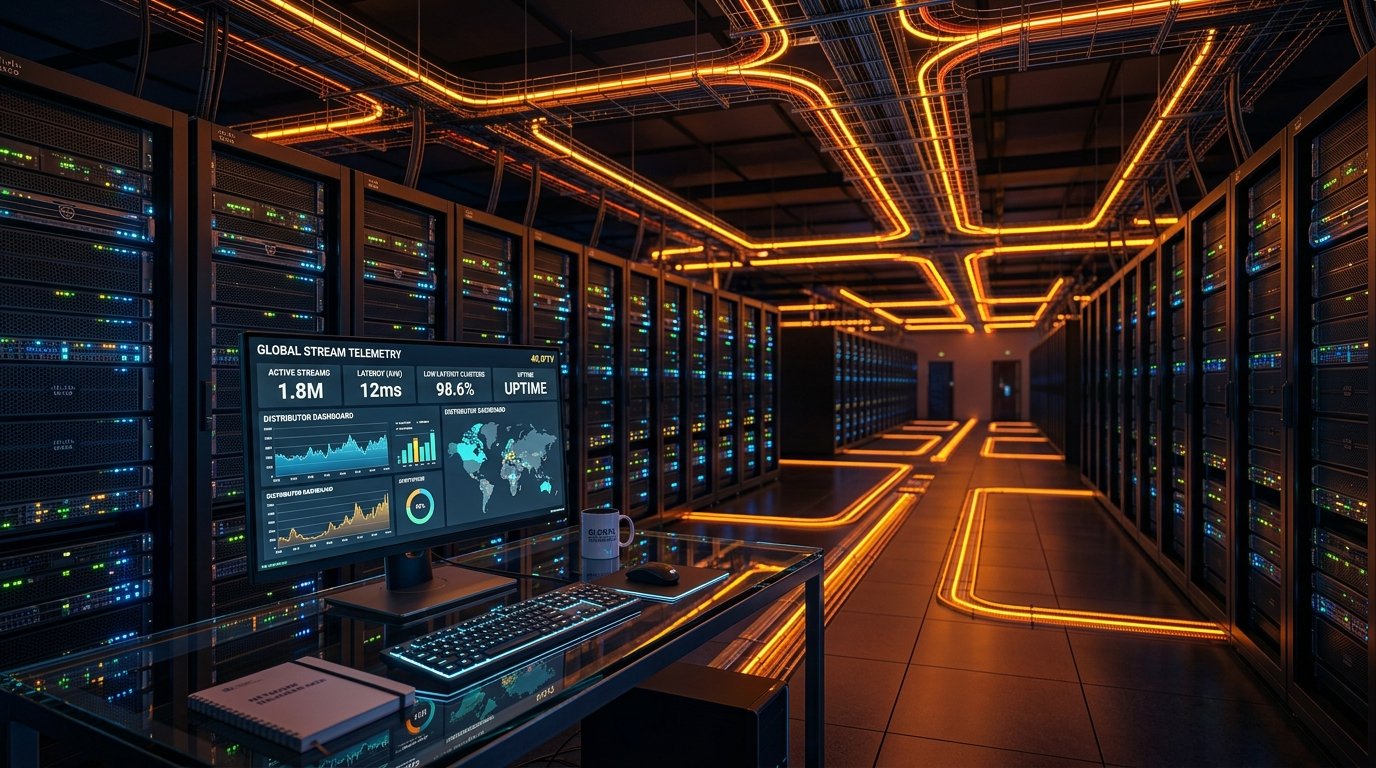IPTV Återförsäljarpanel B2B-infrastruktur — Streamingservrar, anpassad DNS och hög driftsäkerhet