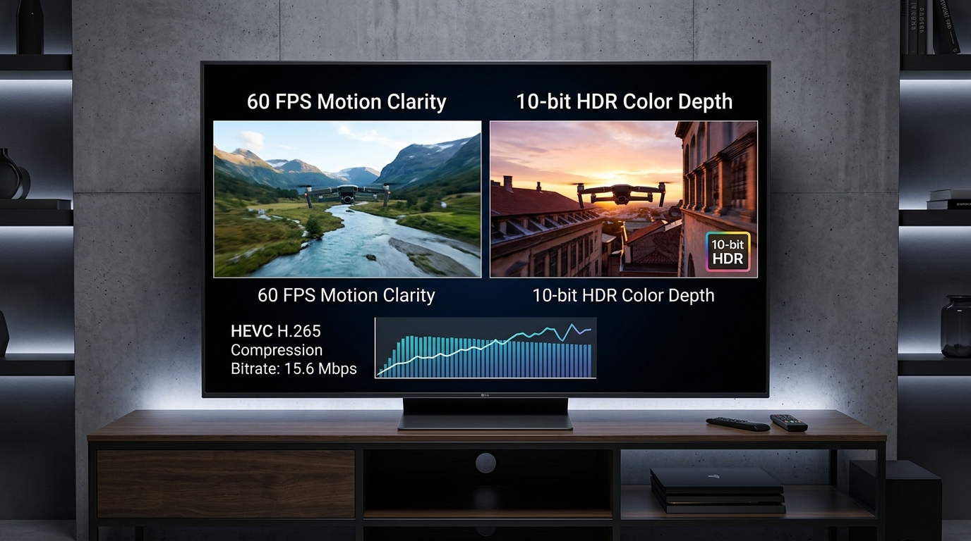 4K Ultra HD Streaming: Bitrate, HEVC/H.265 och hårdvaruavkodning