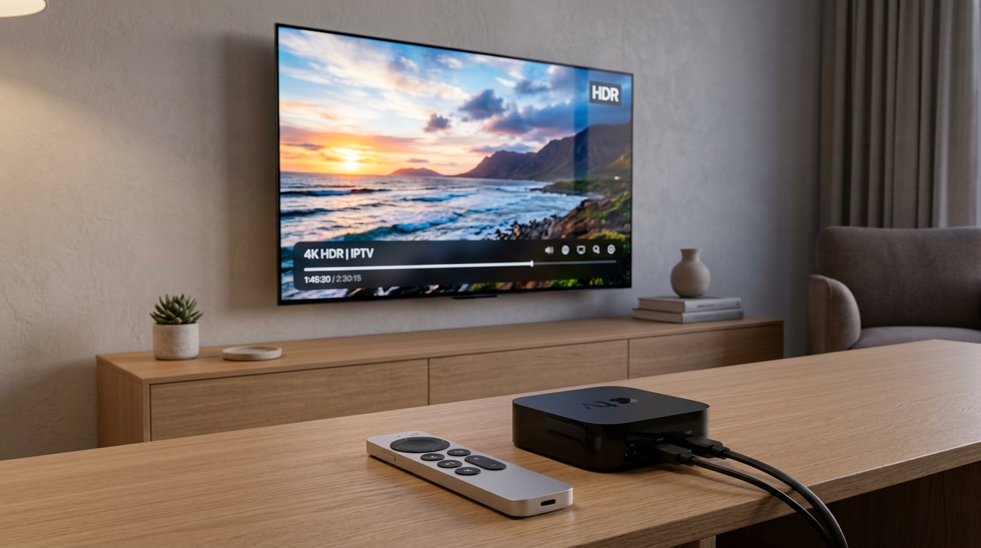 Apple TV 4K för IPTV: Prestanda, tvOS-spelare och nätverkskrav