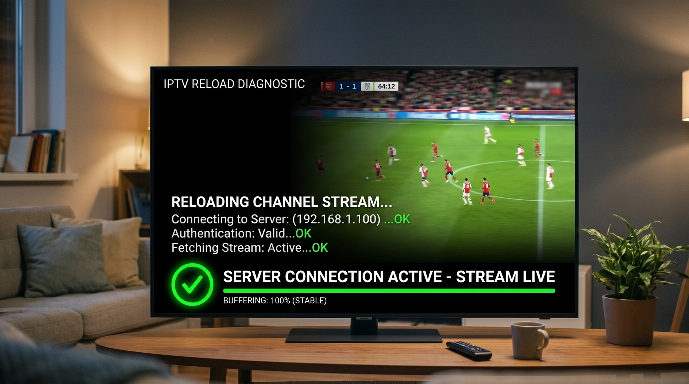 IPTV-kanaler laddar inte eller ger svart skärm: Felsökningsguide