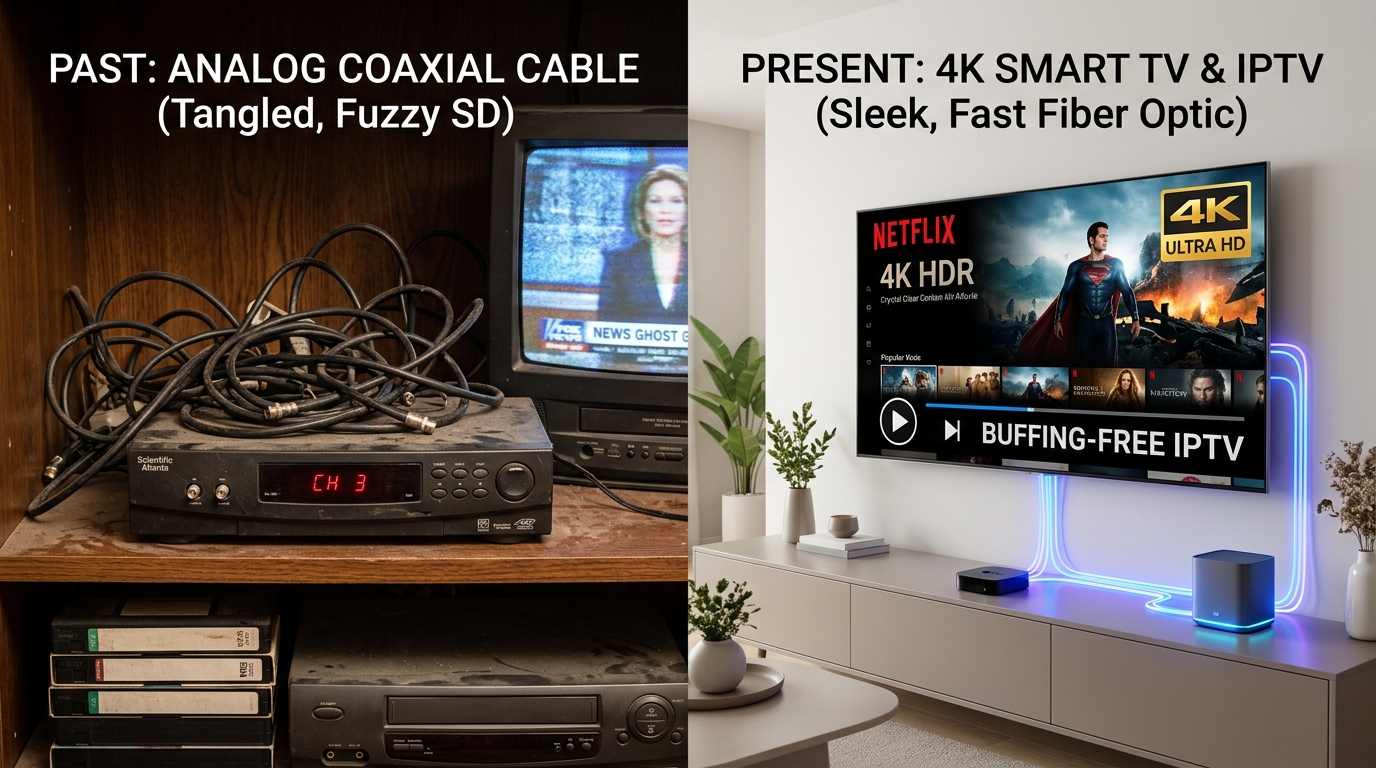 IPTV vs Traditionell TV (Kabel, Parabol & Playtjänster) — Stor jämförelse