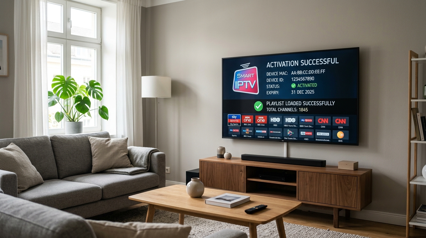 Smart IPTV (SIPTV) & IBO Player: Aktivering av MAC-adress och spellistor