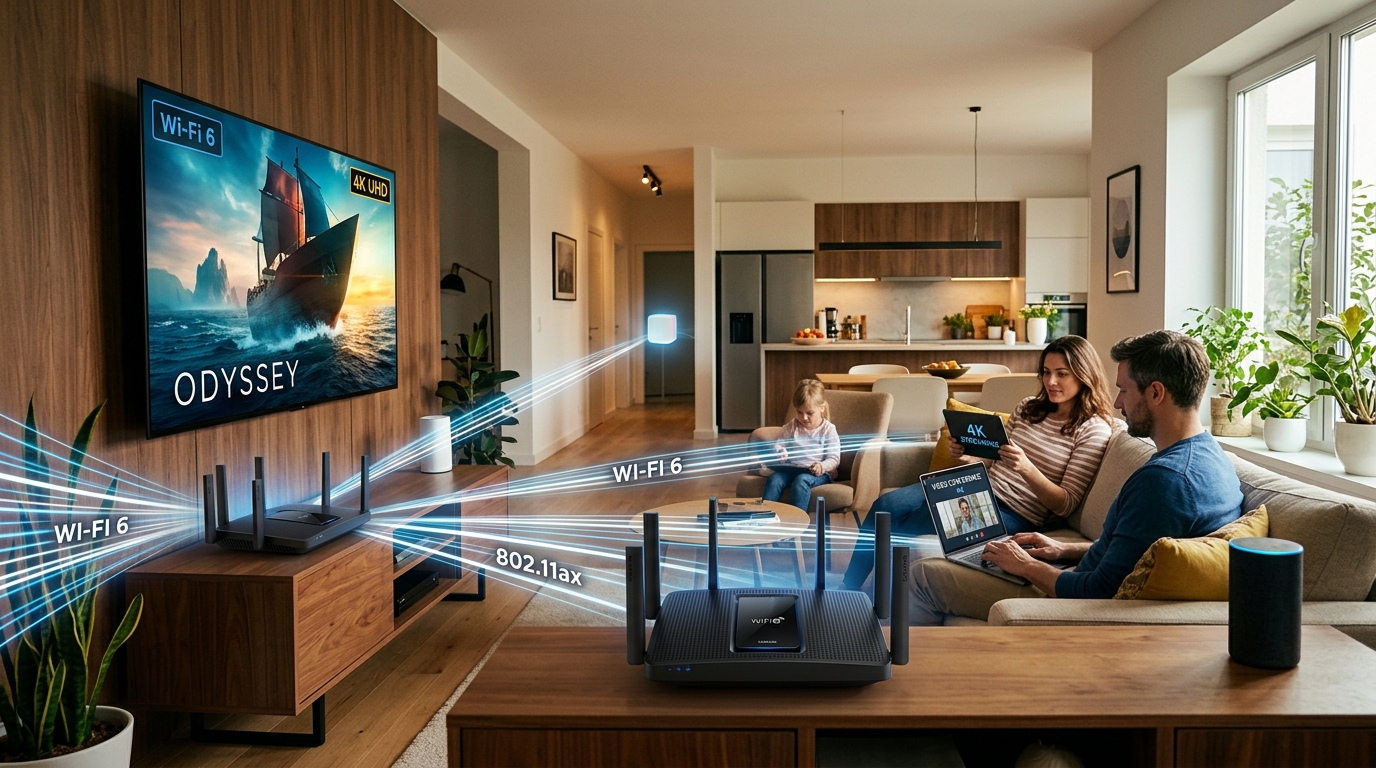 Wi-Fi 6 (802.11ax) för IPTV: Hur ny trådlös teknik förändrar streaming
