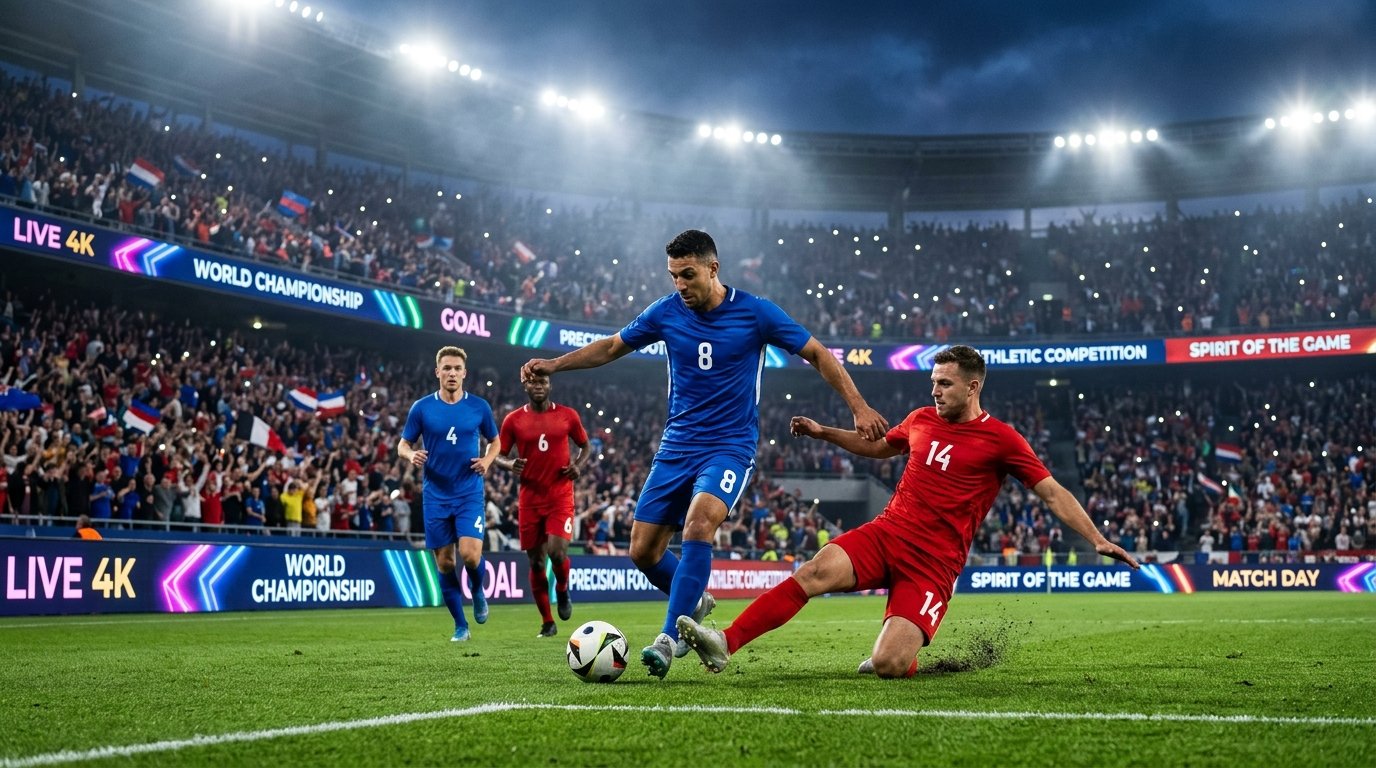 Bildoptimering på 4K Smart TV för sport och livestreaming